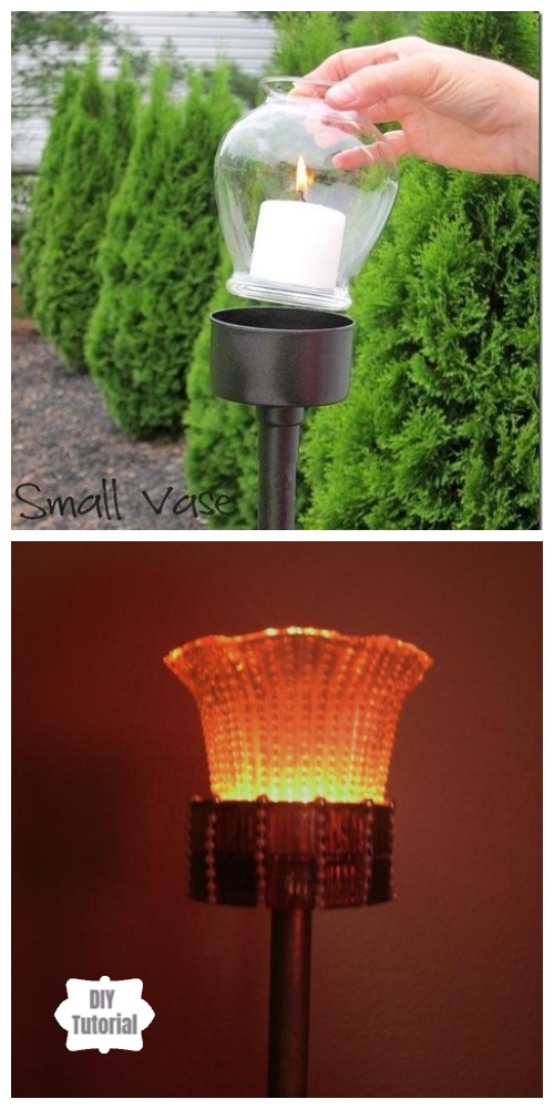 20+ DIY Stunning Outdoor Lighting Ideas for Summer Night - Outdoor Tuna Can Lantern DIY Tutorial