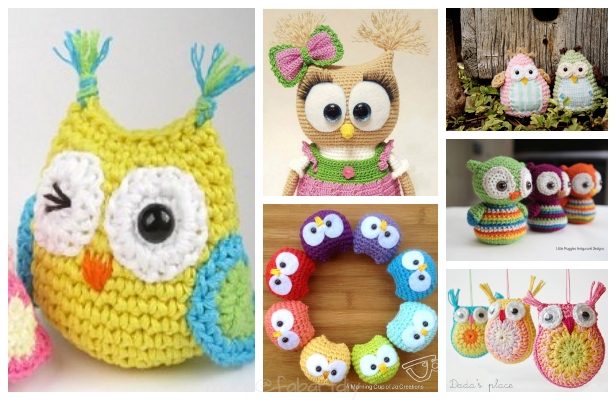 Crochet Owl Amigurumi Free Patterns Roundup
