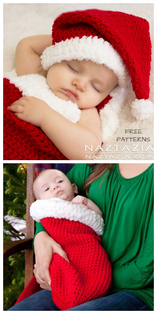 Crochet Santa Baby Cocoon Free Crochet Patterns