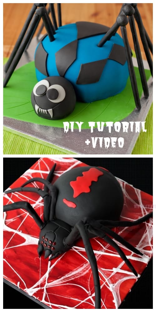 DIY Halloween Spider Cakes Recipes + Video