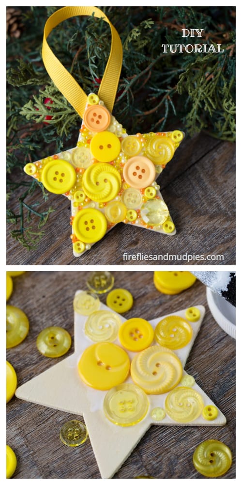 Recycled Button Crafts Ideas - Easy DIY Button Projects 