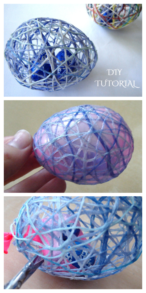 DIY Magic Balloon String Easter Egg Treats