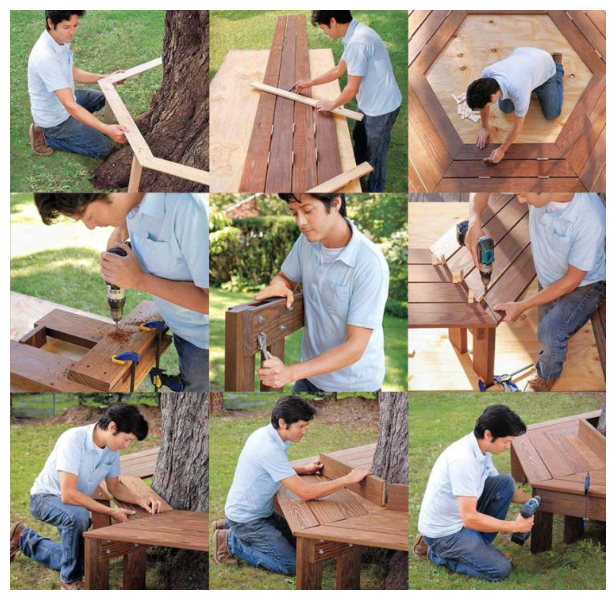 Build A Wrap-Around Tree Bench DIY Tutorial