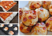 DIY Easy Yummy Stuffed Pizza Cupcake Recipe DIY Easy Yummy Stuffed Pizza Cupcake Recipe