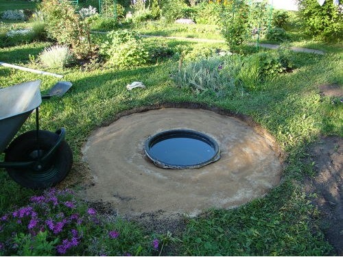 How to Make a Buried Fountain for Garden