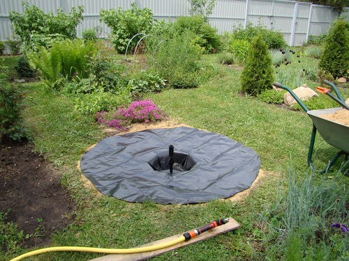 How to Make a Buried Fountain for Garden