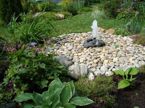 How to Make a Buried Fountain for Garden