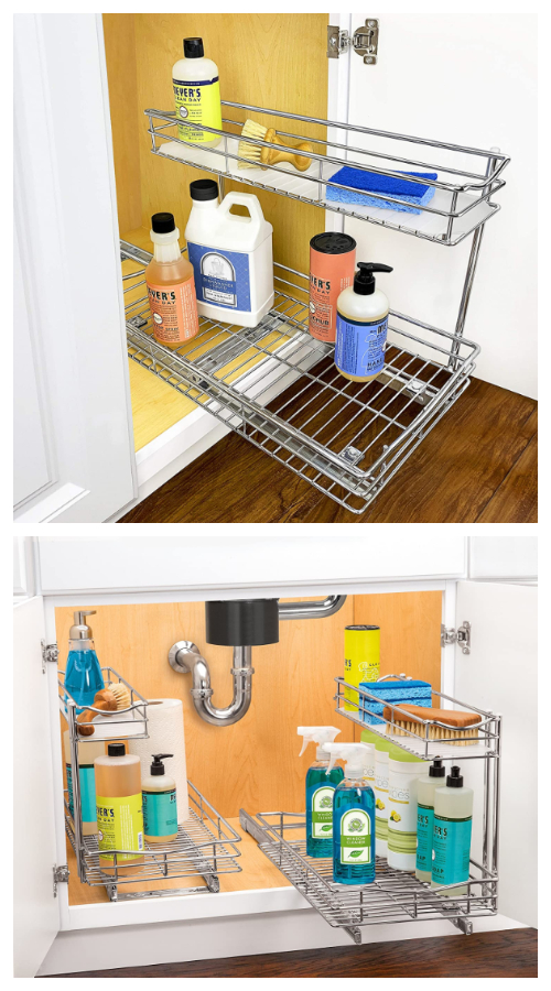 DIY Under Sink Storage