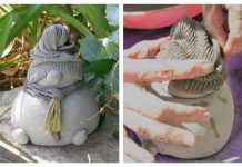 Fun Cement Gnome DIY Tutorial – Concrete Garden Decor Fun Cement Gnome DIY Tutorial - Garden Decor