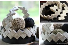 Book Page Basket DIY Tutorial Book Page Basket DIY Tutorial