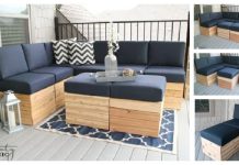 DIY Sectional Modular Corner Lounge Tutorial – FREE Plan DIY Sectional Modular Corner Lounge Tutorial - FREE Plan