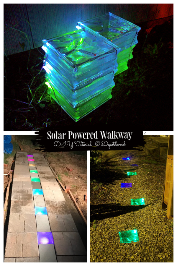 Solar Powered Walkway DIY Tutorial