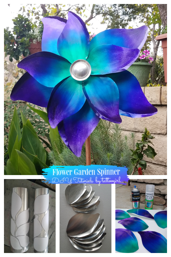Flower Garden Spinner DIY Tutorial + Video