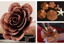 Easy Copper Rose DIY Tutorial Easy Copper Rose DIY Tutorial