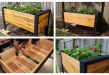 DIY Off Ground Raised Planter Box Tutorial + Video DIY Off Ground Raised Planter Box Tutorial + Video