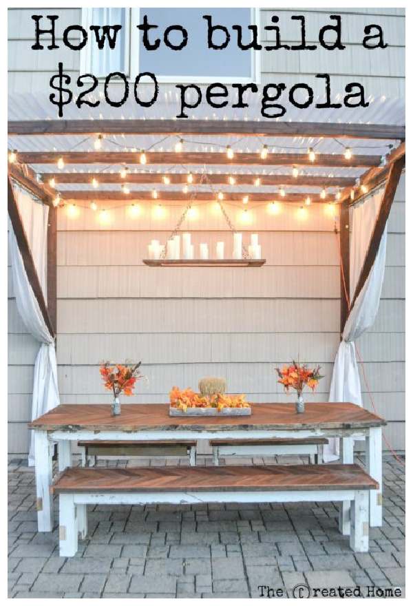 How to Build Pergola on Budget DIY Tutorials