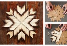 How to DIY Amazing Burnt Matchsticks Star Wall Art Amazing Burnt Matchsticks Star Wall Art DIY Tutorial