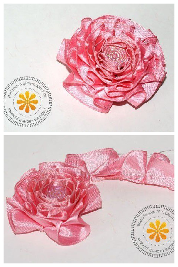 How to Make Satin Ribbon Carnation Flower DIY Tutorials