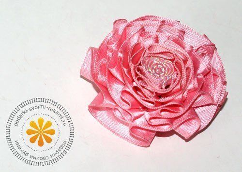 How to Make Satin Ribbon Carnation Flower
