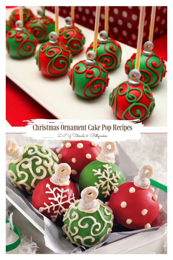 Cake Ball Ornaments Cake Pops Recipe and Tutorials Cake Ball Ornaments Cake Pops Recipe and Tutorials
