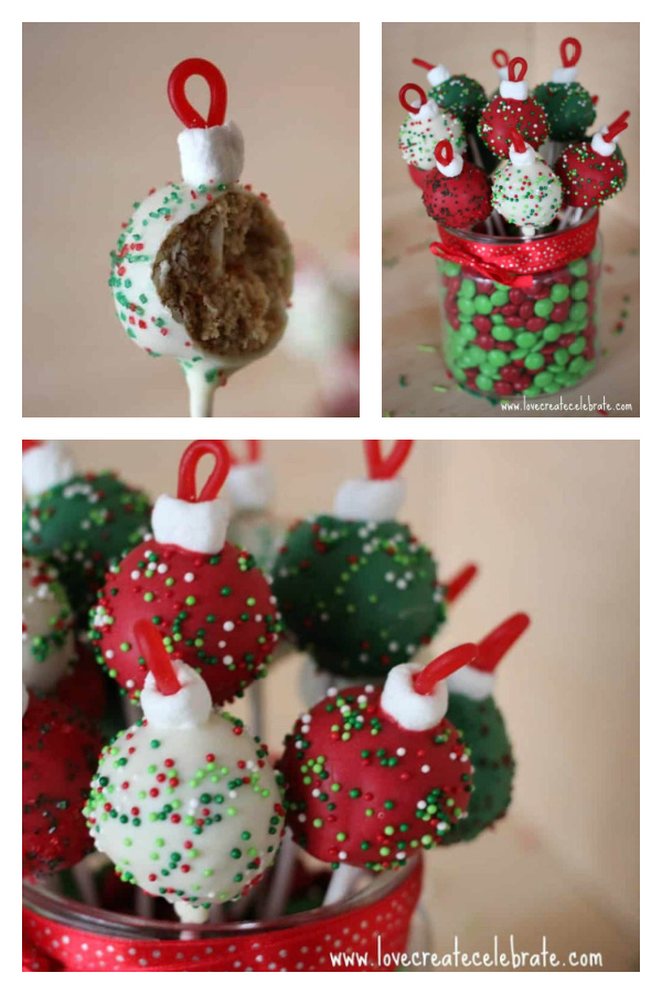 DIY Holiday Ornament Cake Pops Recipe and Tutorials DIY Holiday Ornament Cake Pops Recipe and Tutorials