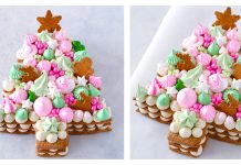 Christmas Cream Tart Tree Cake Recipe and Tutorial Christmas Cream Tart Tree Cake Recipe and Tutorial