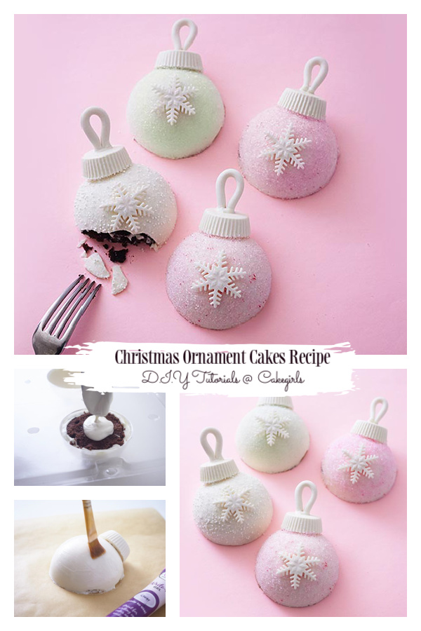 Christmas Ornament Cakes Recipe and Tutorial Christmas Ornament Cakes Recipe and Tutorial