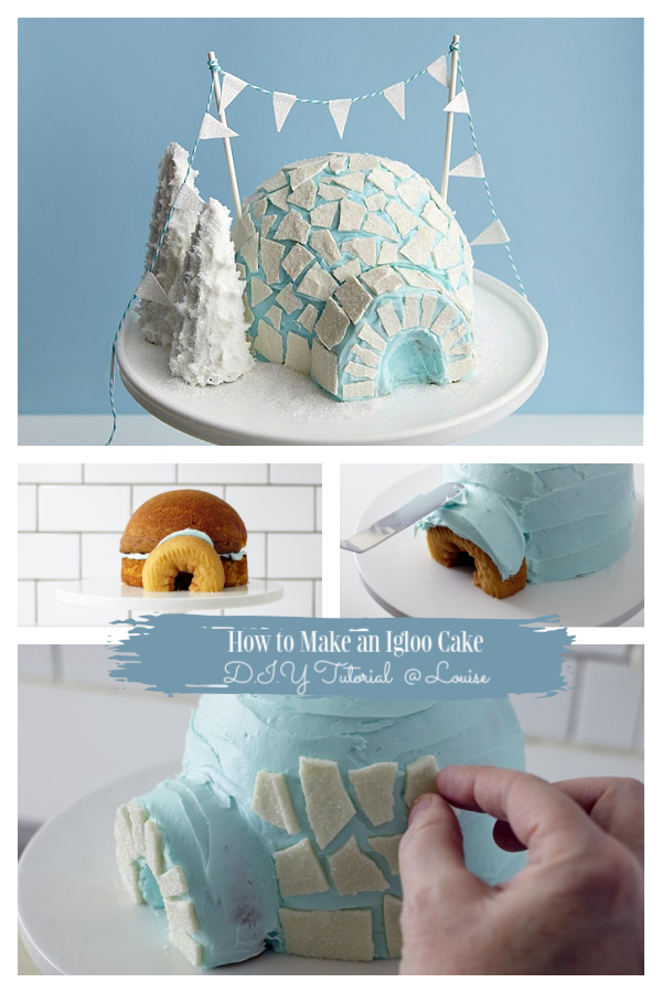 How to Make Igloo Cake Design DIY Recipes and Tutorials How to Make Igloo Cake Design DIY Recipes and Tutorials